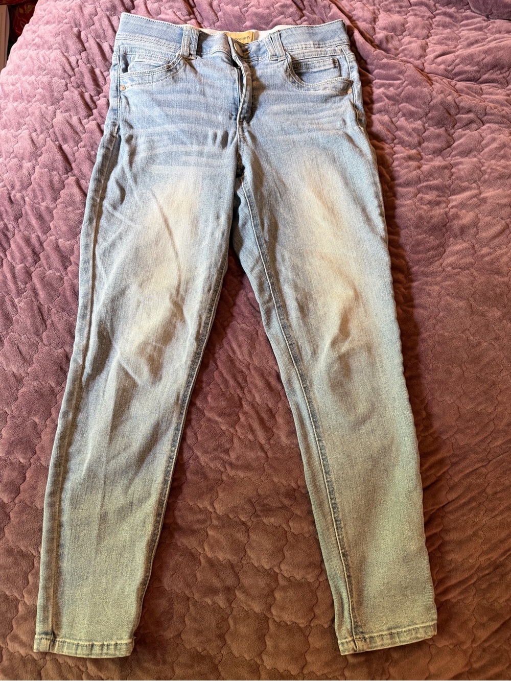 Light Wash Women’s Democracy Skinny Jeans - Classic Stretch Denim